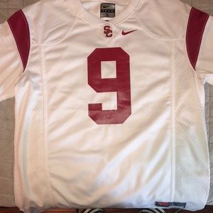 White USC football jersey